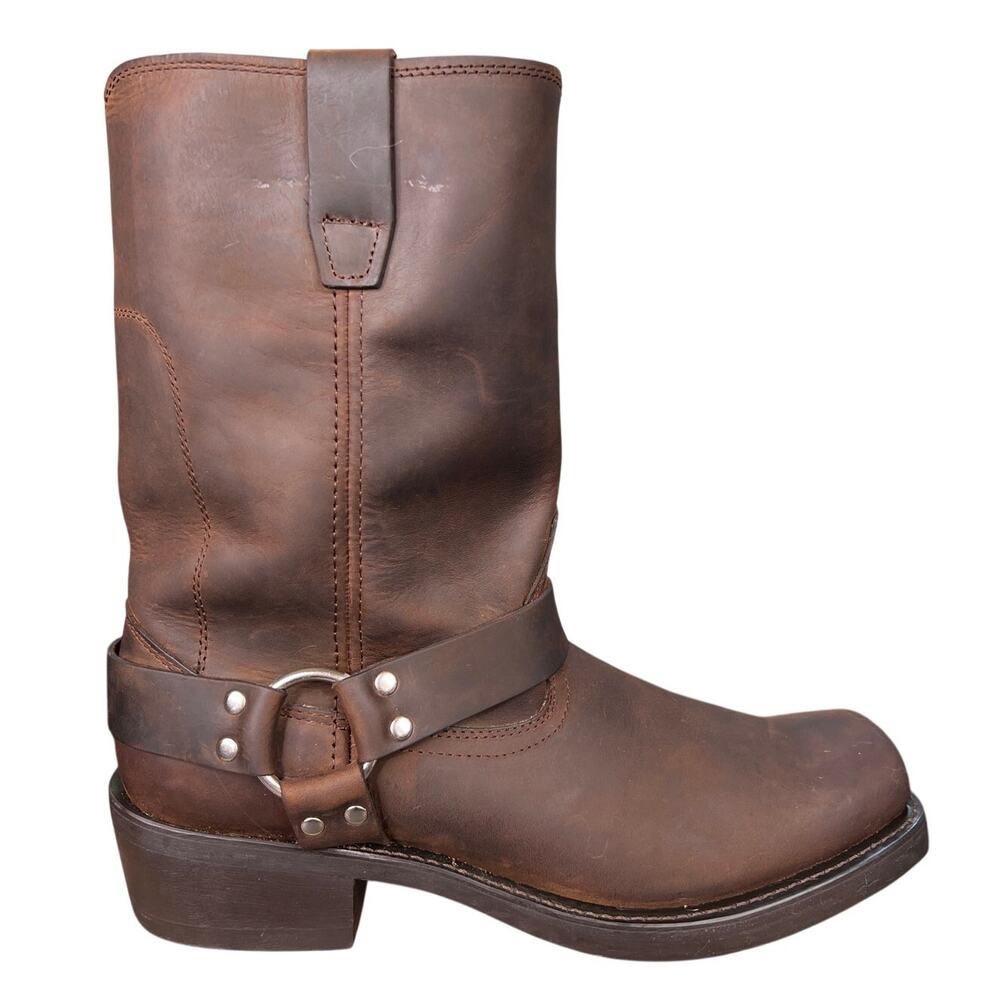 Durango Men’s Brown Leather Wide Harness Boots Size US 13 EE